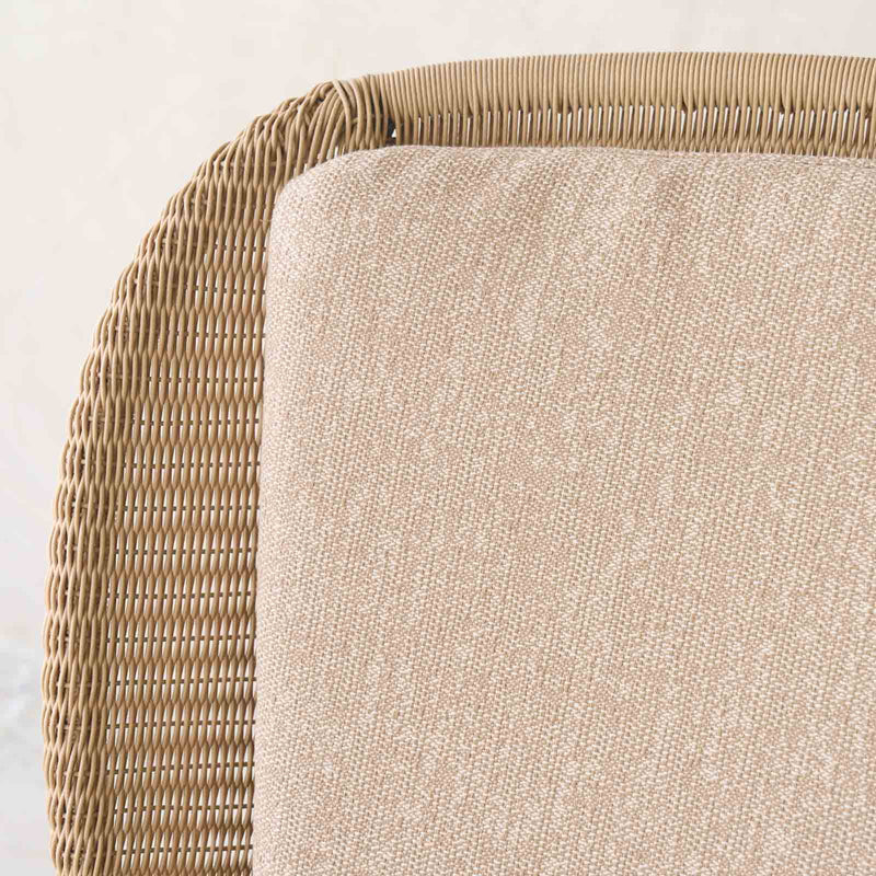 Vista Lounge Chair | Ginger/Graphite Frame with Sesame Cushions