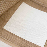 Vista Lounge Chair | Ginger/Graphite Frame with Sesame Cushions