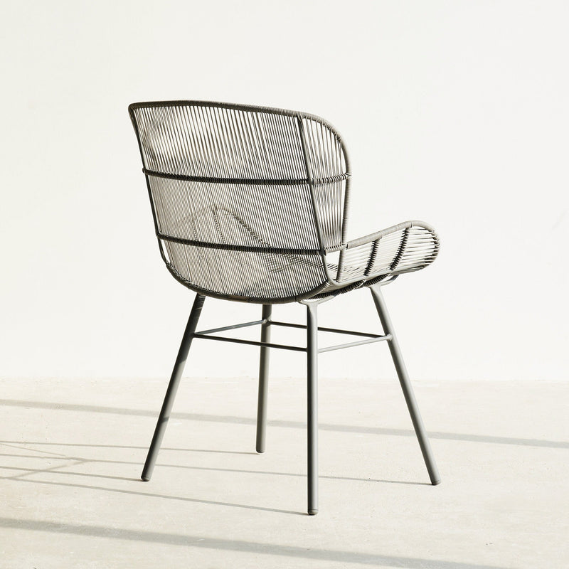 Rose Outdoor Dining Chair in Grey from Originals Furniture Singapore
