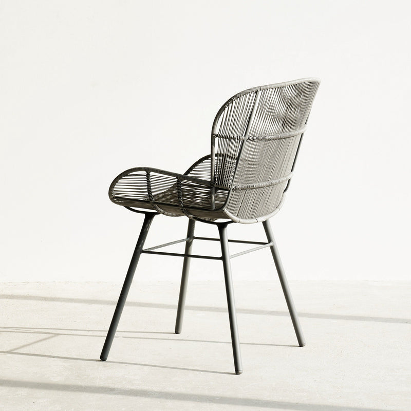 Rose Outdoor Dining Chair in Grey from Originals Furniture Singapore