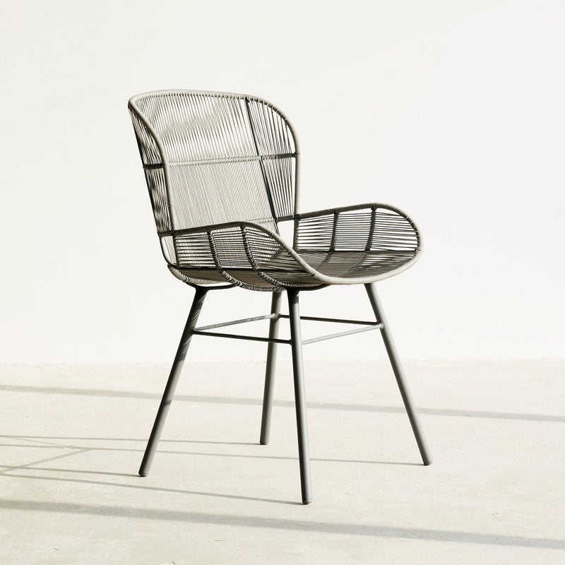 Rose Outdoor Dining Chair in Grey from Originals Furniture Singapore