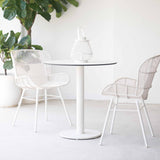 Rose Outdoor Dining Chair in White Chalk from Originals Furniture Singapore