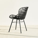 Rose Outdoor Dining Chair in Lava Black from Originals Furniture Singapore