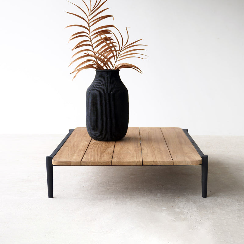 Cabana Outdoor Coffee Table in Black and Teak from Originals Furniture Singapore