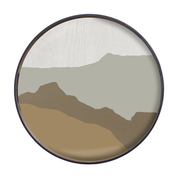 Wabi Sabi Tray | Glass - Round (48cm)