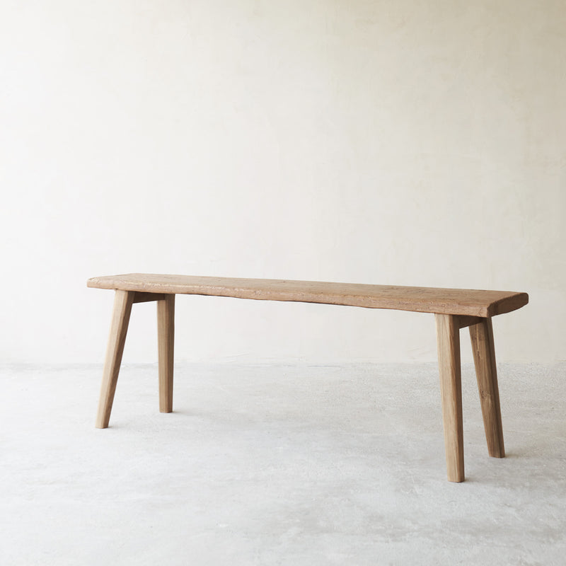 Rustic Java Teak Bench | Medium - Natural (150cm)