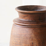 Vintage Wooden Pot - Large