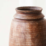 Vintage Wooden Pot - Large