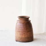 Vintage Wooden Pot - Large