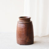 Vintage Wooden Pot - Large
