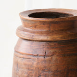 Vintage Wooden Pot - Large