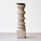 Wooden Candle Stand - Tall
