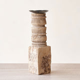 Wooden Candle Stand - Tall
