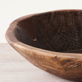 Vintage Wooden Parat Bowl - Large