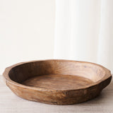 Vintage Wooden Parat Bowl - Large