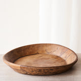 Vintage Wooden Parat Bowl - Large