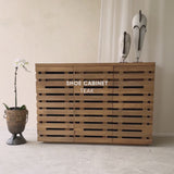 Shoe Cabinet | Teak (120cm)