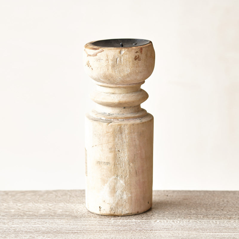 Wooden Candle Stand - Small