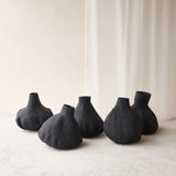 Gourd Basket, Unique home accessory from Africa. Hand-woven into organic statement shapes. Variations exist in weaves, colours, and shapes. From $150