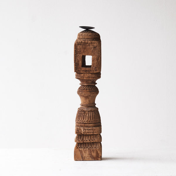 Wooden Candle Stand R