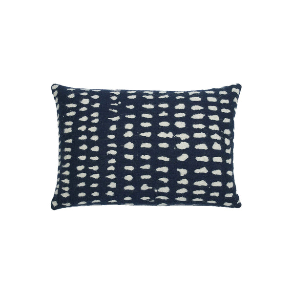 Cushion | Dots (Lumbar) - Navy