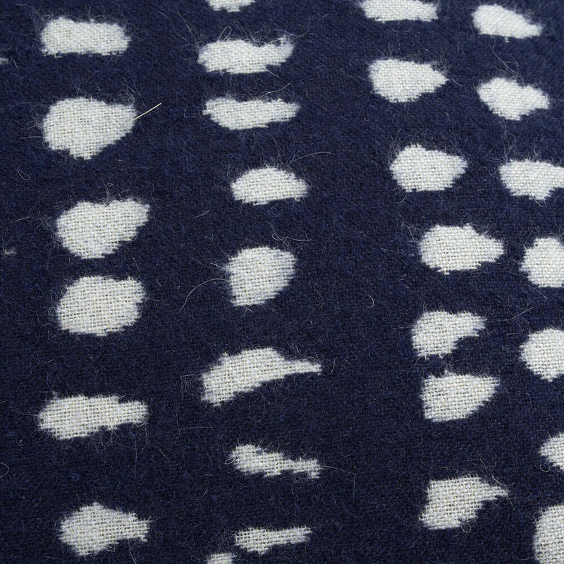 Cushion | Dots (Lumbar) - Navy