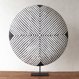Decorative Shield, descended from fighting shields used by warriors. Each is an original unique piece. These shields are ideal decorative standout pieces for any room. From $320