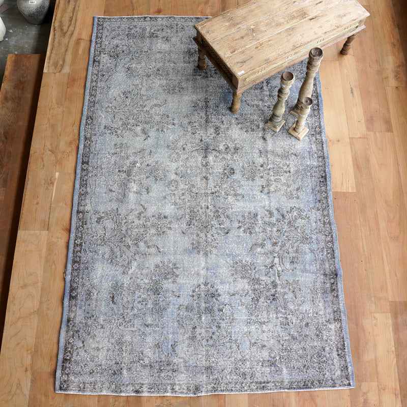 Vintage Rug | Floral Grey W306 x L188 cm - Originals Furniture