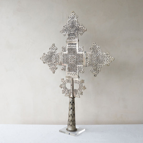 Ethiopian Cross, serve as emblems of Christianity. They differ from the European Christian crosses in terms of their complex, stylized design. Each is an original unique piece. From $280