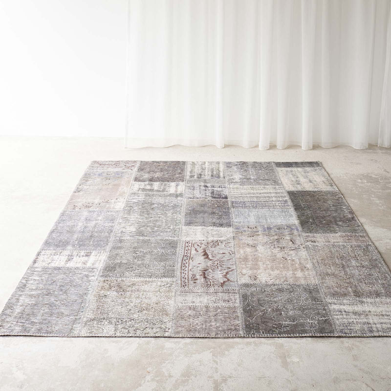 Patchwork Rug | Grey W210 x L306 cm