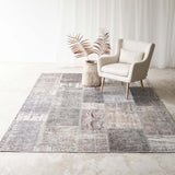 Patchwork Rug | Grey W210 x L306 cm