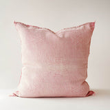 Moroccan Silk Cushion - Pale Pink