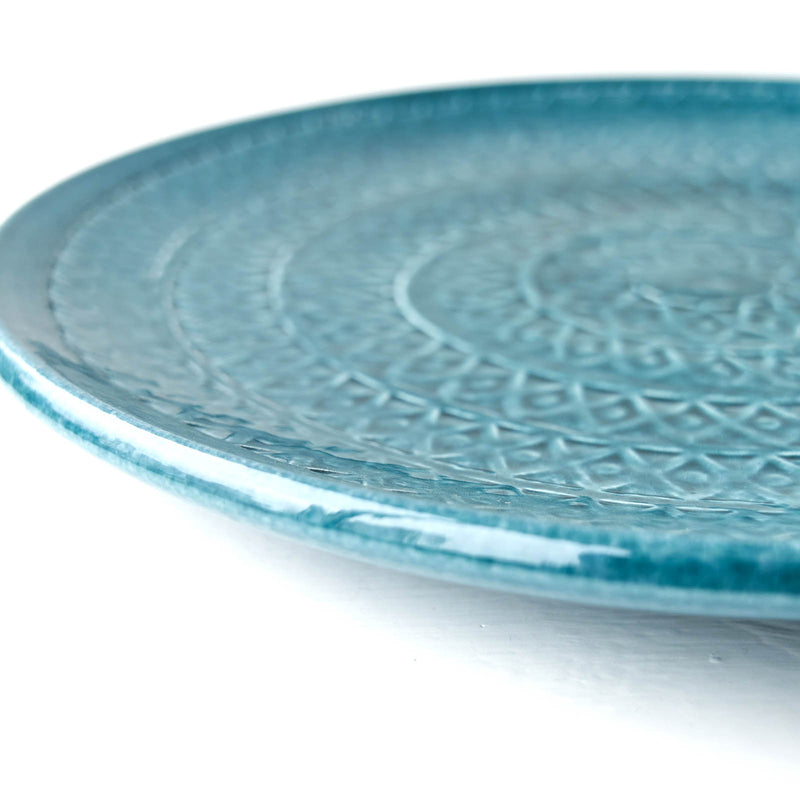 Hexo Plate | Blue (36cm)