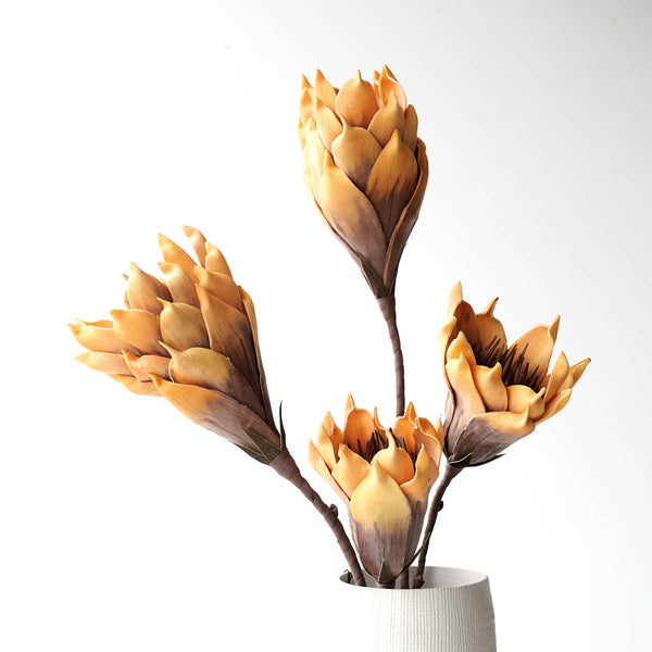 Bjarmi Flower | Yellow/Brown