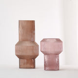 Tall Vase | Leila - Smoked Pink