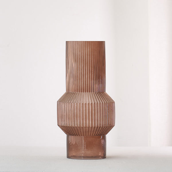 Tall Vase | Leila - Smoked Pink