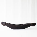 Vintage Teak Carving Boat A