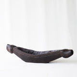 Vintage Teak Carving Boat A
