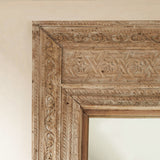 Vintage Carved Mirror | No. 10 - Natural