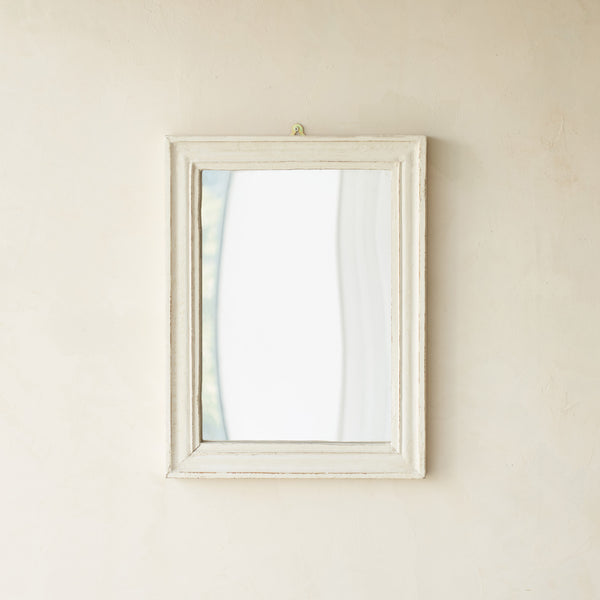 Vintage Teak Mirror | No. 1 - Ricotta