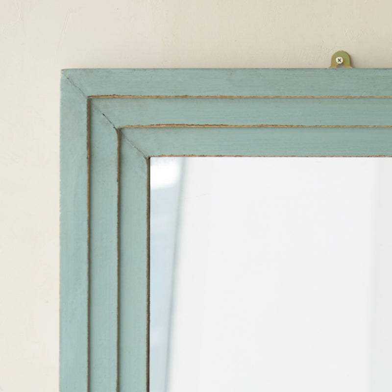 Vintage Teak Mirror | No. 1 - Jade