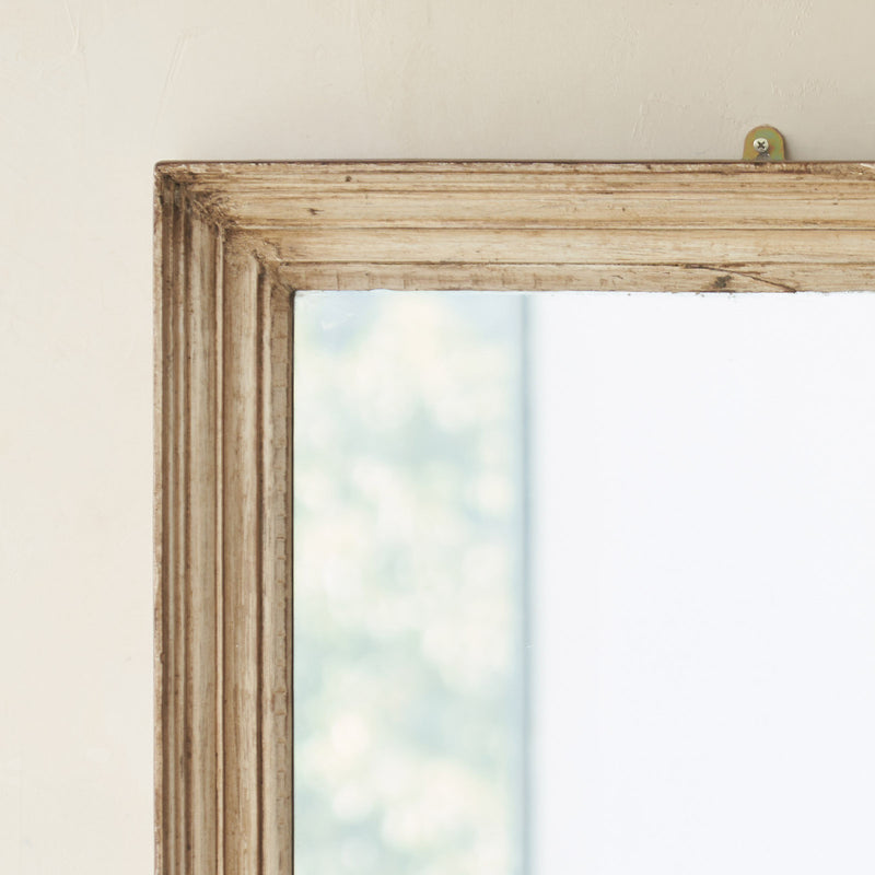 Vintage Carved Mirror | No. 3 - Natural