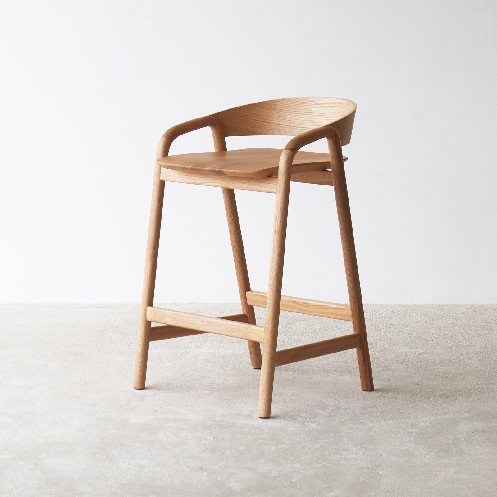 Inlay Counter Stool | Oak Frame - Natural – Originals Furniture