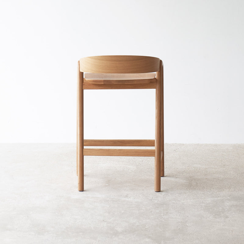 Inlay Counter Stool | Oak Frame - Natural