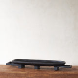 Jacaranda Platter, Unique home accessory from Africa. Handcrafted tray, one-of-a-kind touch for any home. Variations exist in sizes and colours. From $220