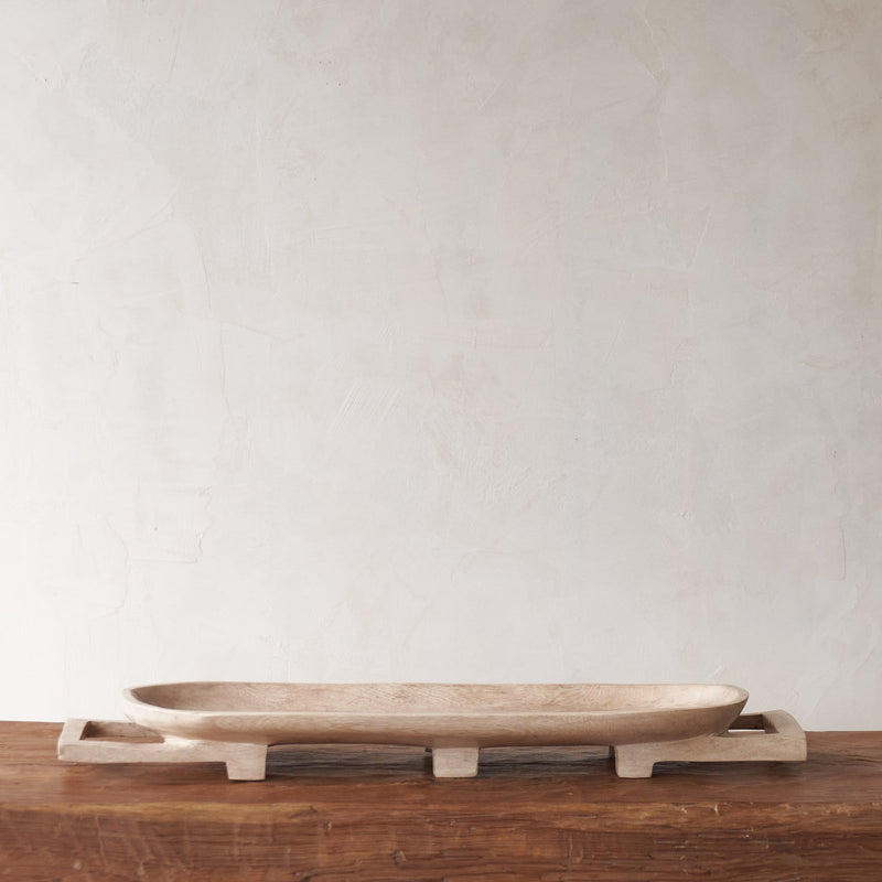 Jacaranda Platter, Unique home accessory from Africa. Handcrafted tray, one-of-a-kind touch for any home. Variations exist in sizes and colours. From $220