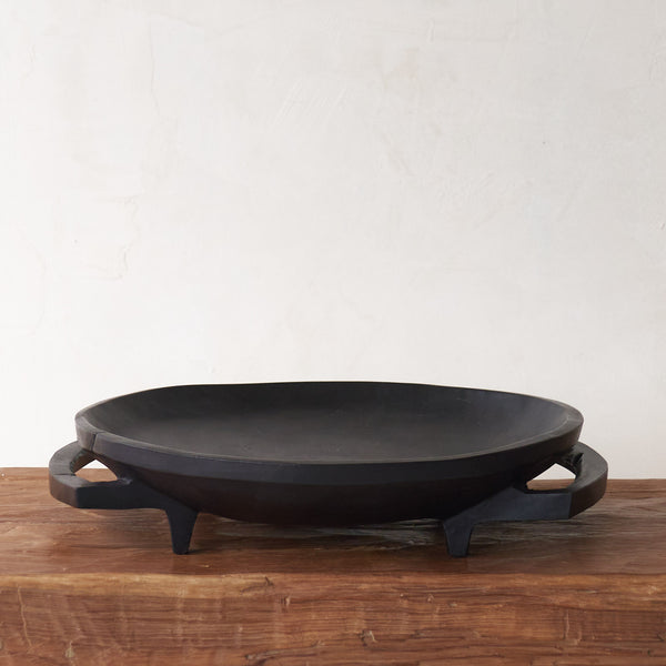 Jacaranda Platter, Unique home accessory from Africa. Handcrafted tray, one-of-a-kind touch for any home. Variations exist in sizes and colours. From $220