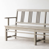 Vintage Teak Bench | Slate