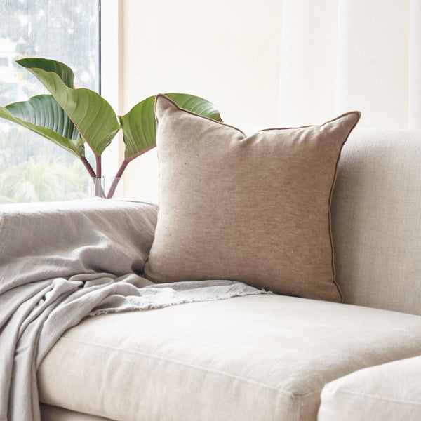 Cushion VV Linen | Taupe (50 x 50cm)