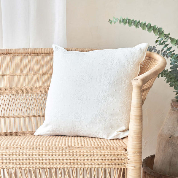 Cushion Jacquard | Kilim Blanc